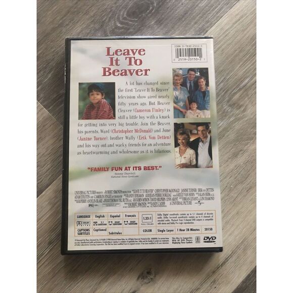 BRAND NEW SEALED Leave it to Beaver (DVD, 1998) - Picture 2 of 2